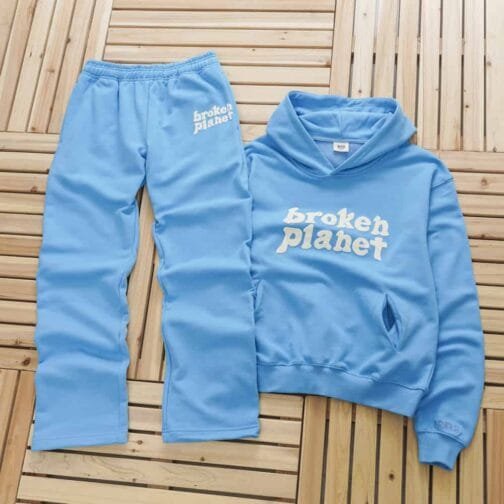Broken Planet Baby Blue Tracksuit - Discover Style and Comfort