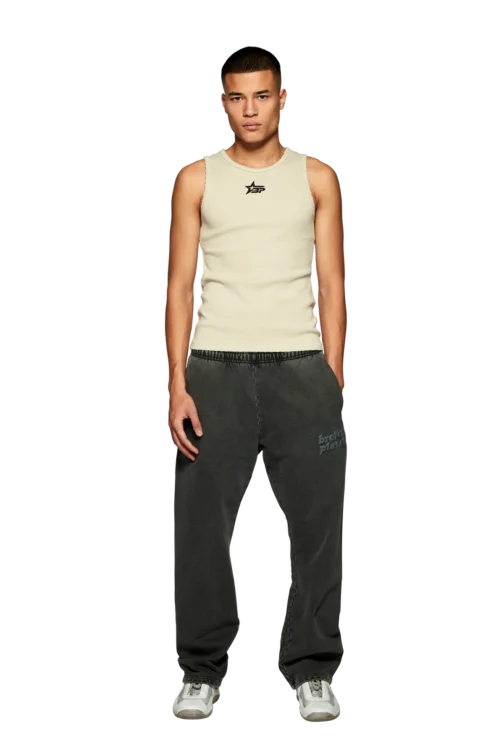 Broken Planet Basics Straight Leg Sweatpants Black - Image 4