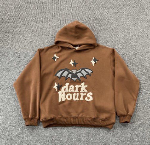 Broken Planet Dark Hours Brown Hoodie